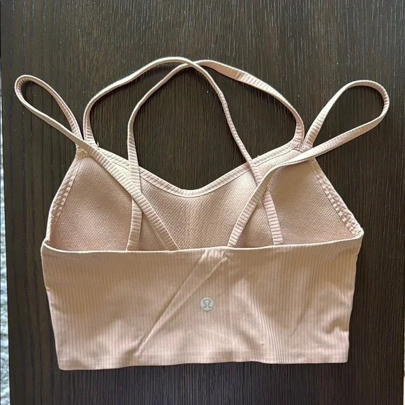 Lululemon Like a Cloud Ribbed Longline Bra Light Support, B/C cup - Picture 3 of 5